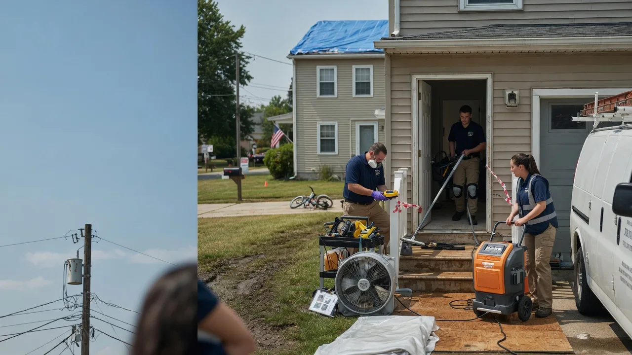 Water Damage Repair in Moncure, NC near me